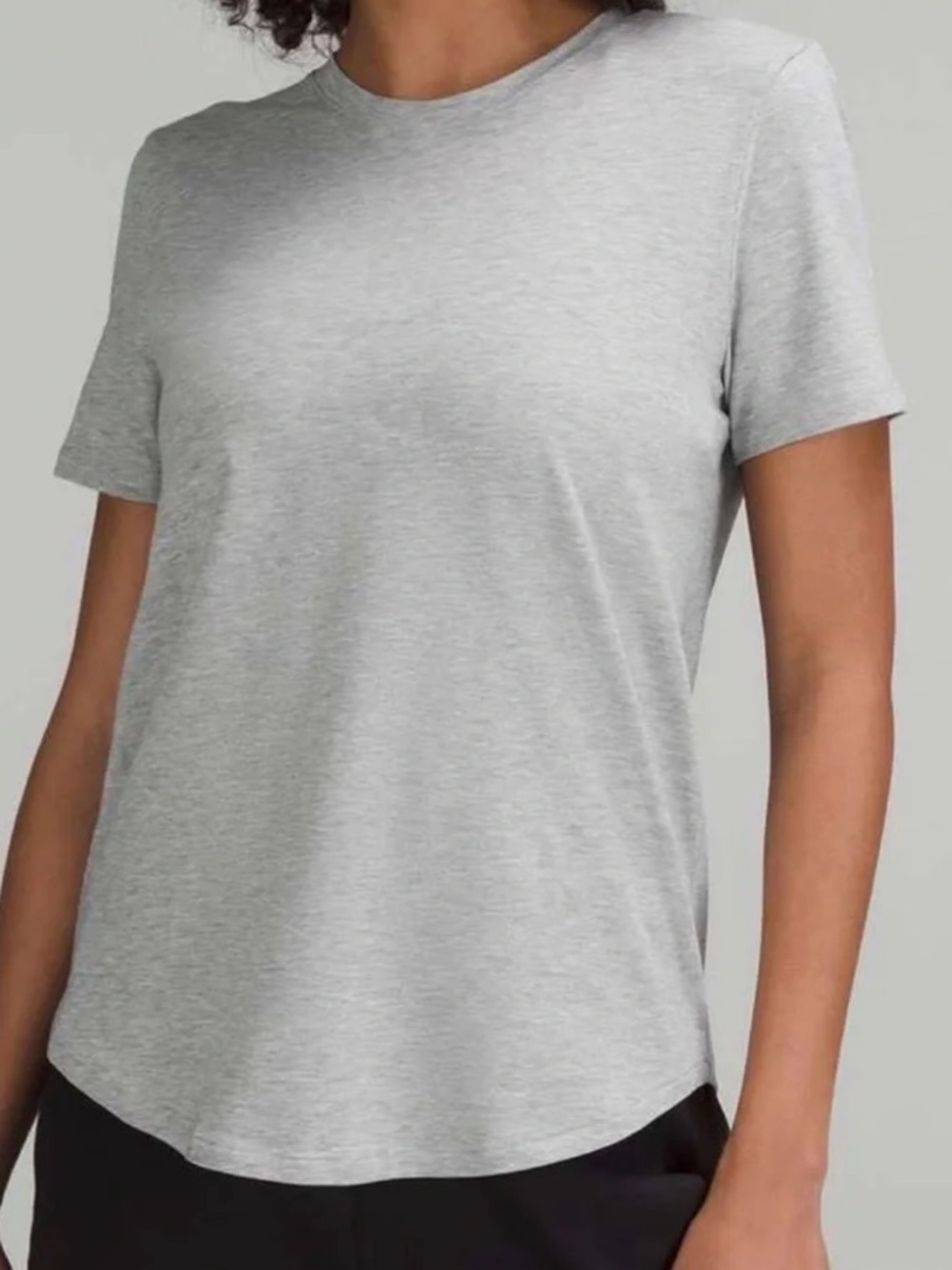 Lululemon grey crewneck love tee
